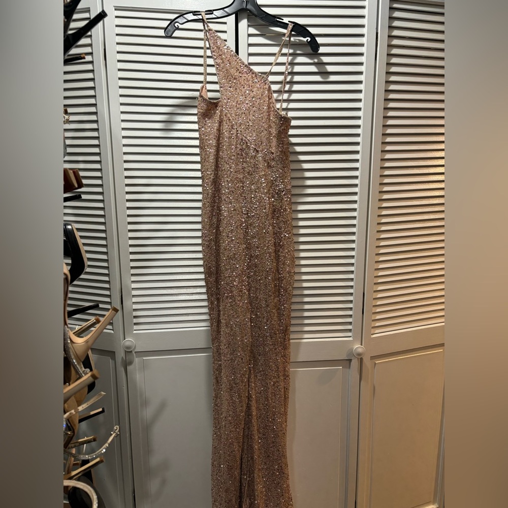 Parker Black Blush Gown